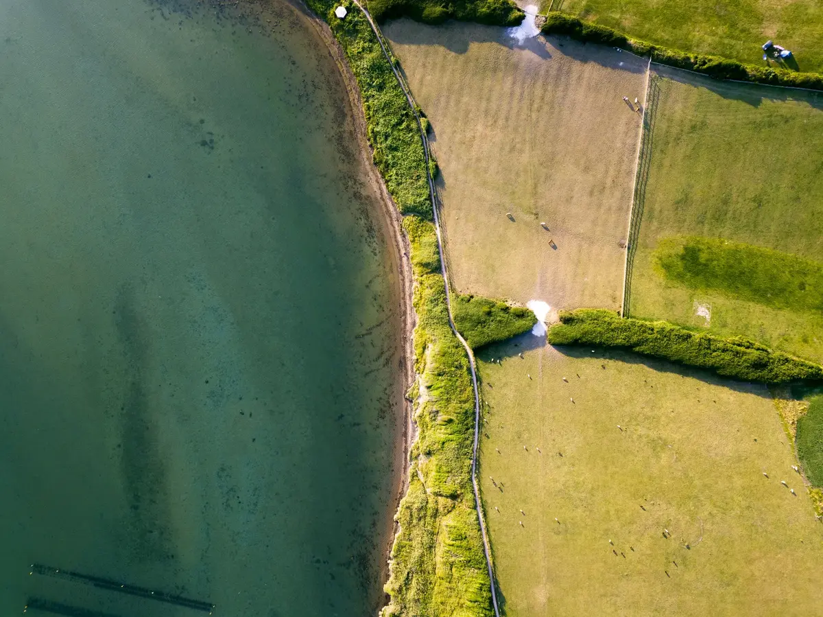 Florida land parcel viewed from above